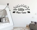 Little Man Cave Woodland Decal
